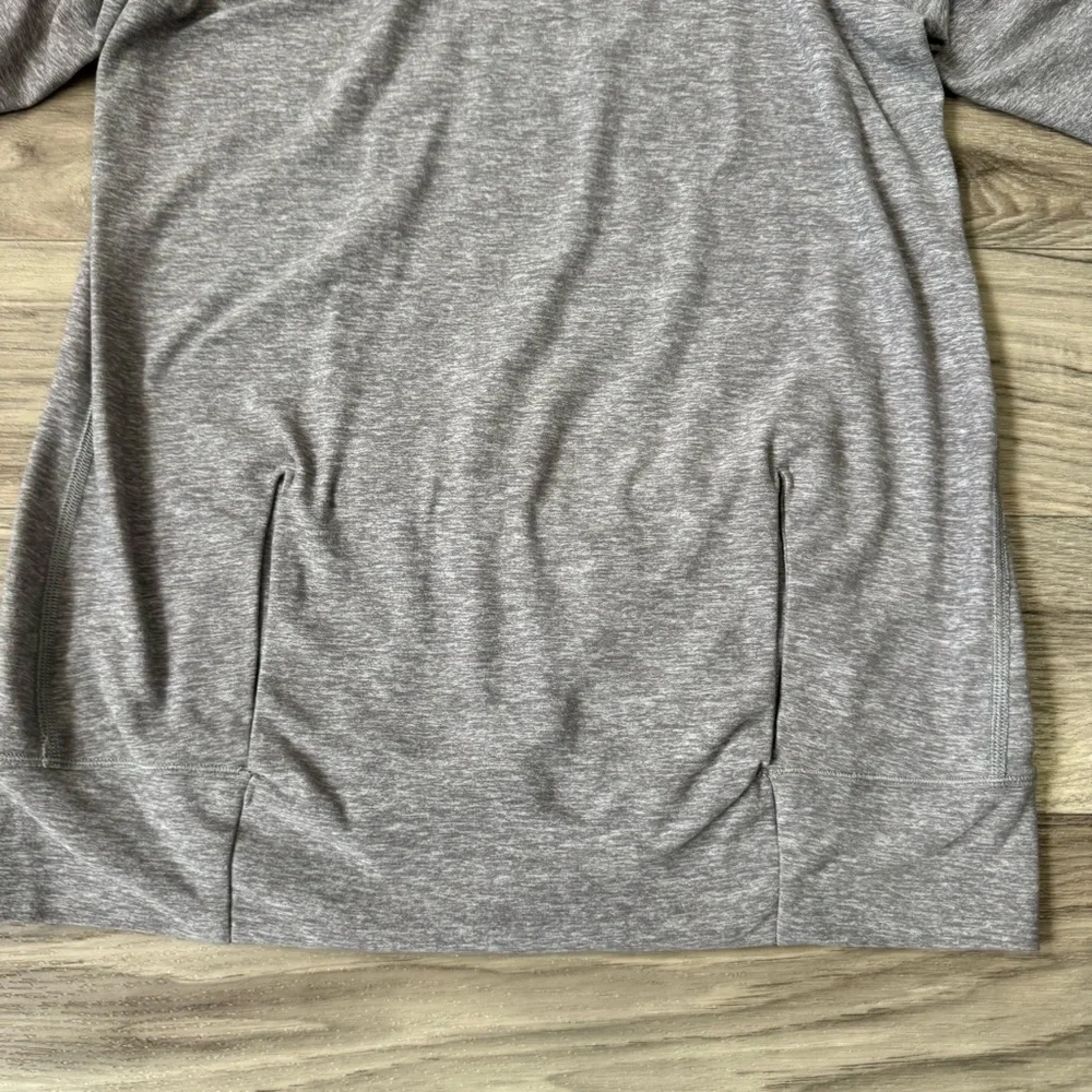 Lululemon Make a Move Long Sleeve Cowl Neck Pullover Heathered Gray